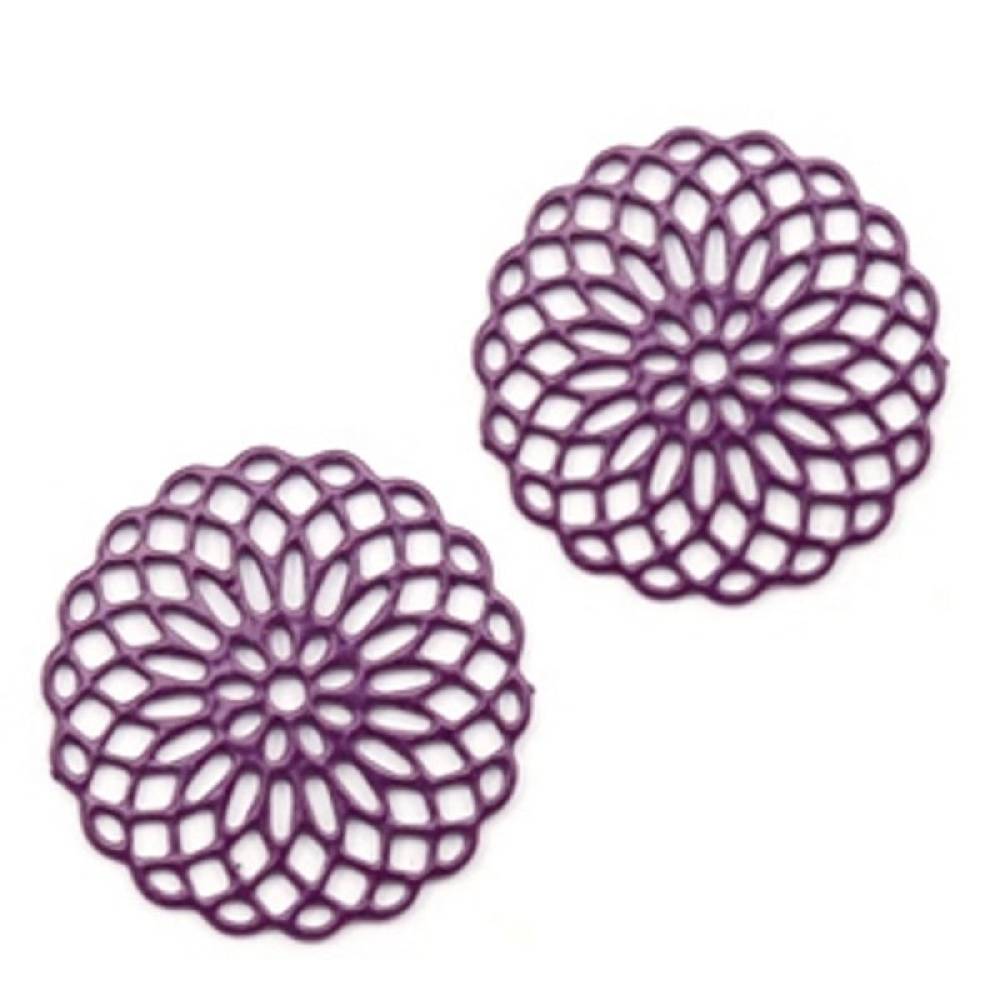 Sadingo Schmuckverbinder Mandala | 5 Stück, 15mm Kostenlose Rückgabe