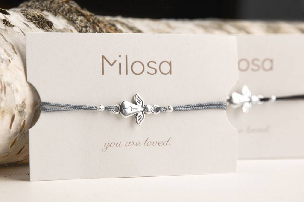 Sadingo Schutzengel Armband Geschenk für Damen (größenverstellbar) Nur für heute