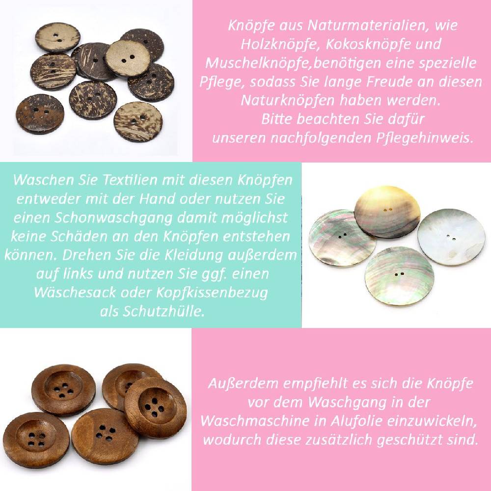 Sadingo Knebelknöpfe - 10 Stk. - 3 x 1 cm - Dunkelbraun Weihnachtsangebot
