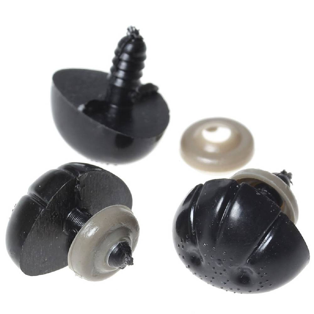 Sadingo Teddynasen Acryl, zum Basteln, 25 Stück 23 x 17 mm Blitzangebot