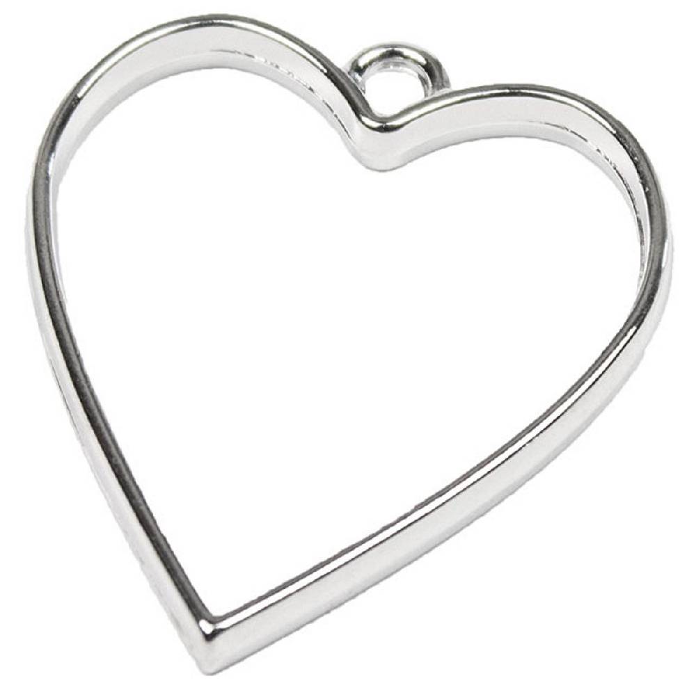 Sadingo Schmuckanhänger Herz - 10 Stück - 34 x 30 mm Tiefpreis