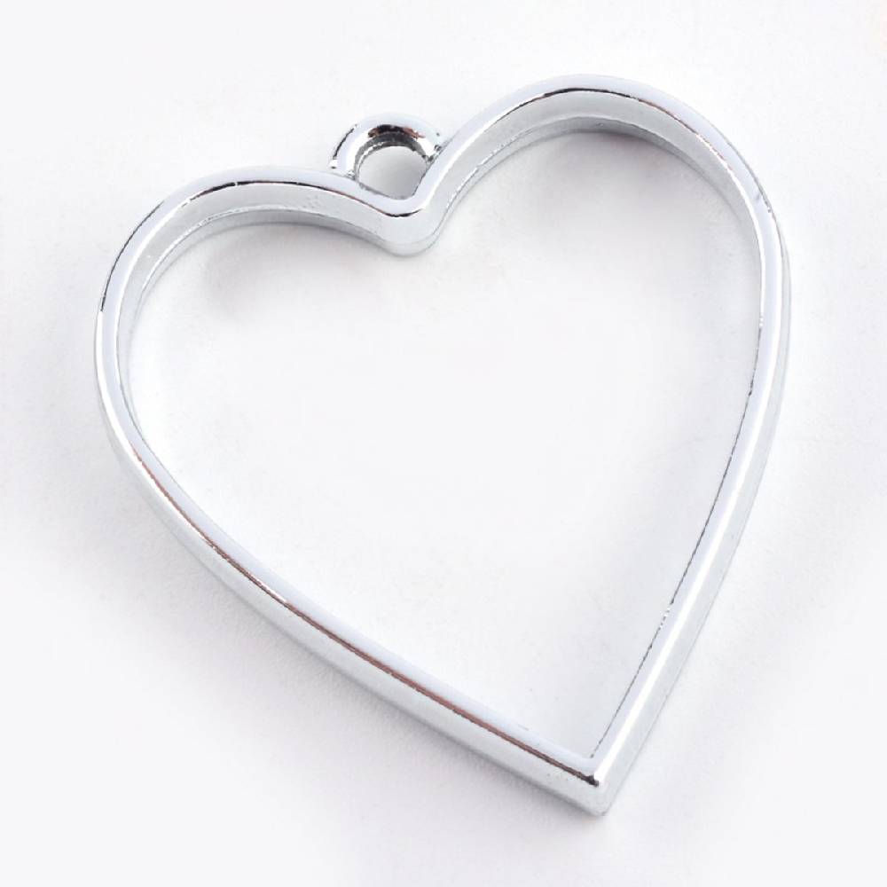 Sadingo Schmuckanhänger Herz - 10 Stück - 34 x 30 mm Tiefpreis