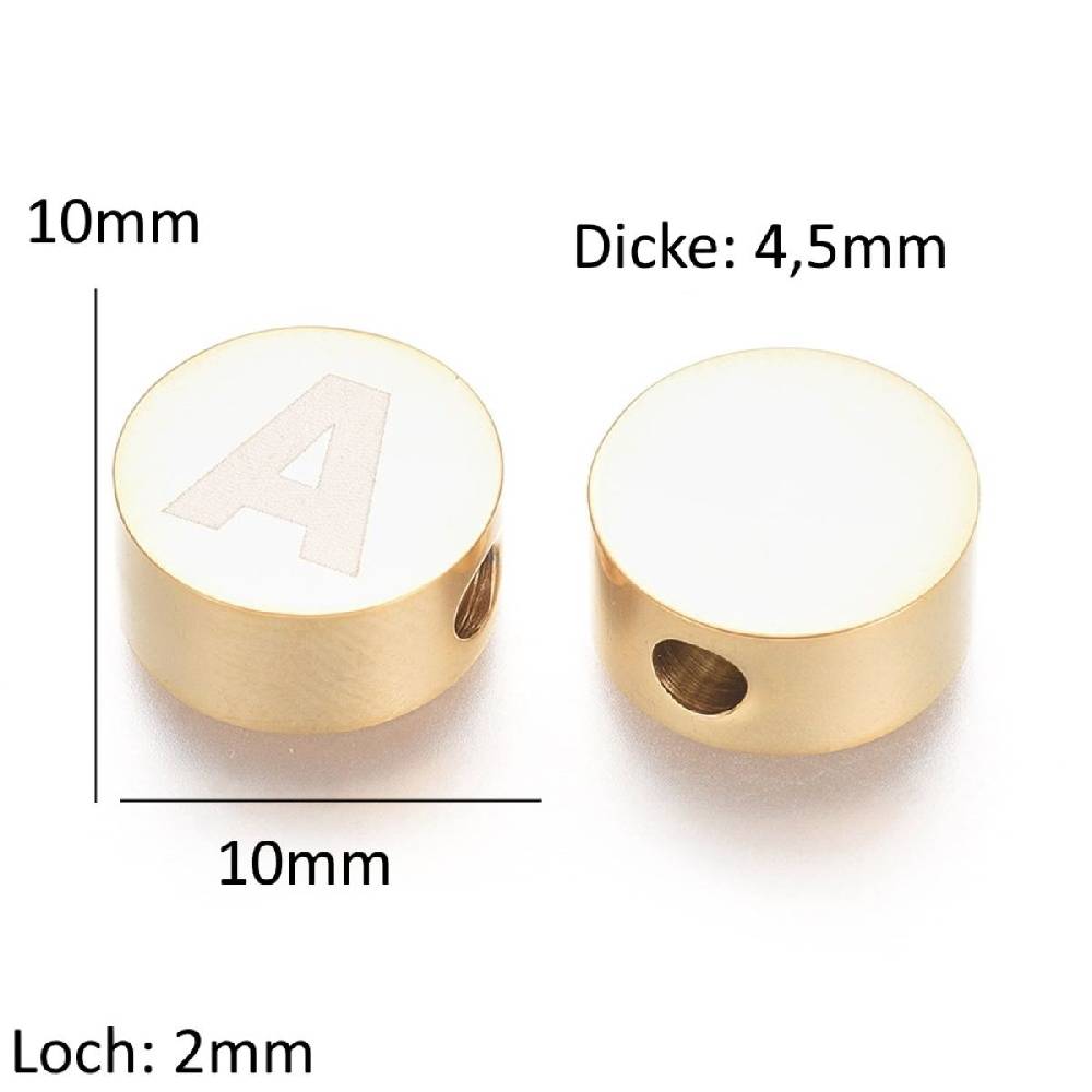 Sadingo Buchstabenperlen | 26 Stück, 10mm Discount Store für neue Produkte