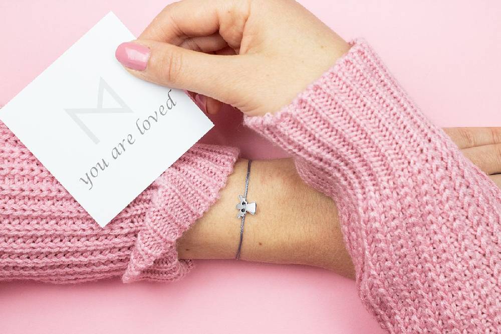 Sadingo Milosa Schutzengel Armband Handmade Damen Freundin Fabrikpreis