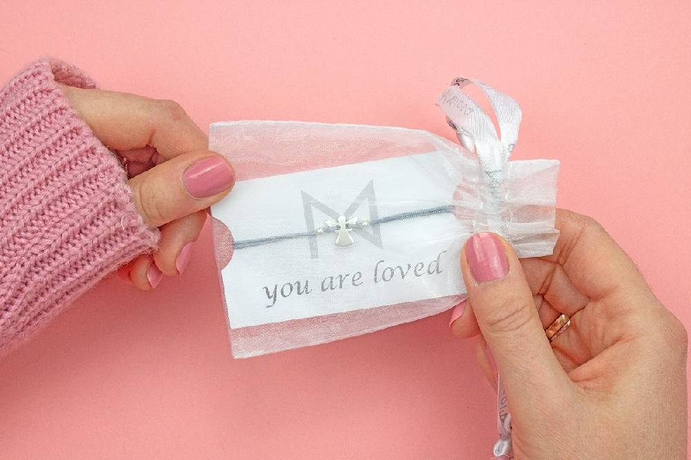 Sadingo Schutzengel Armband für Mädchen mit Engel (größenverstellbar) Flash Sale