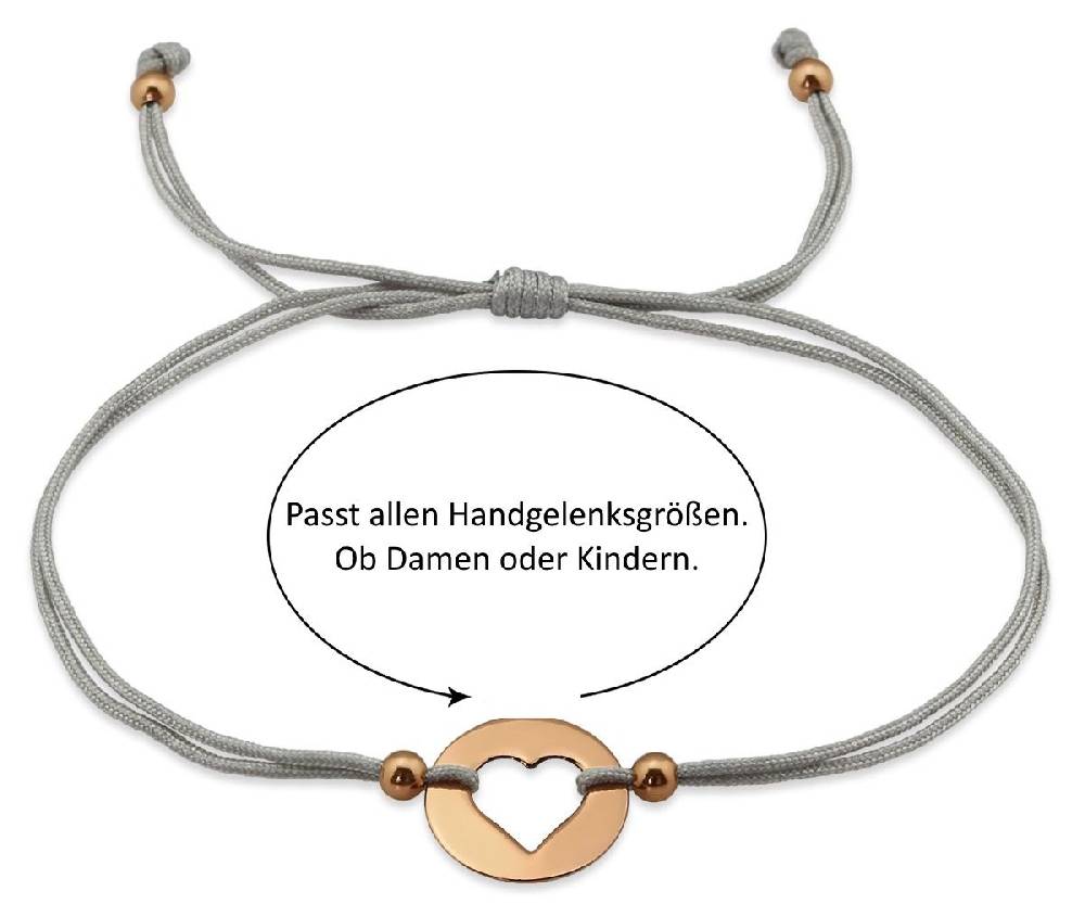 Sadingo Milosa Herz Armband Sterling Silber Rosevergoldet Online Shopping