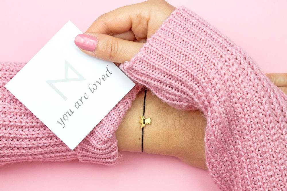 Sadingo Milosa Schutzengel Armband Handmade Damen Freundin Preisnachlass