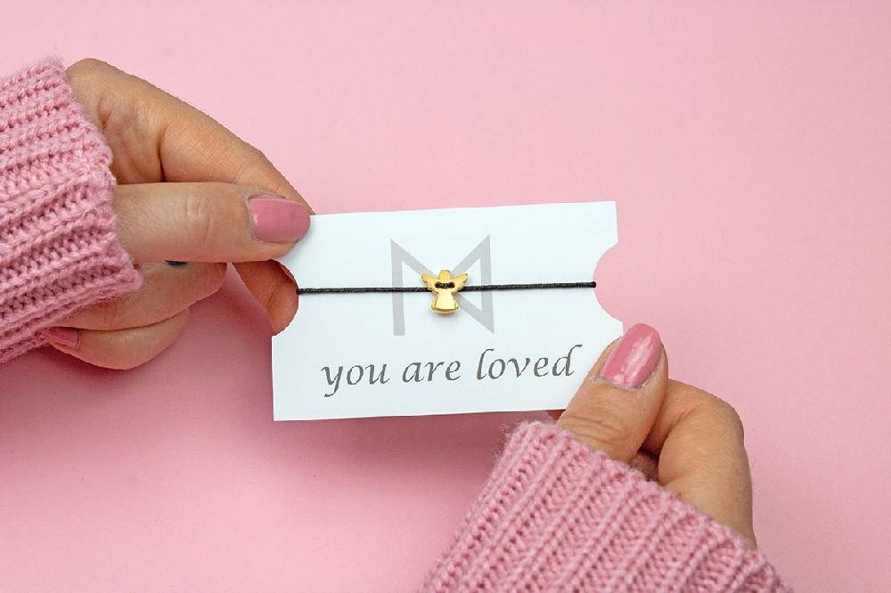 Sadingo Milosa Schutzengel Armband Handmade Damen Freundin Preisnachlass