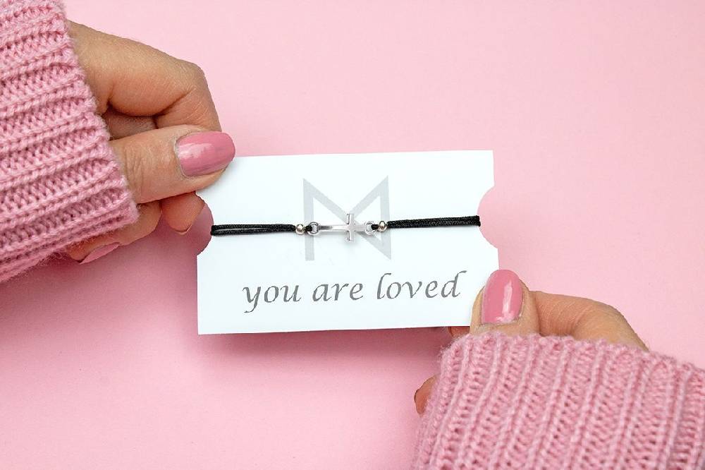 Sadingo Milosa Konfirmations Kreuz Handmade Kinderarmband Saisonschlussverkauf