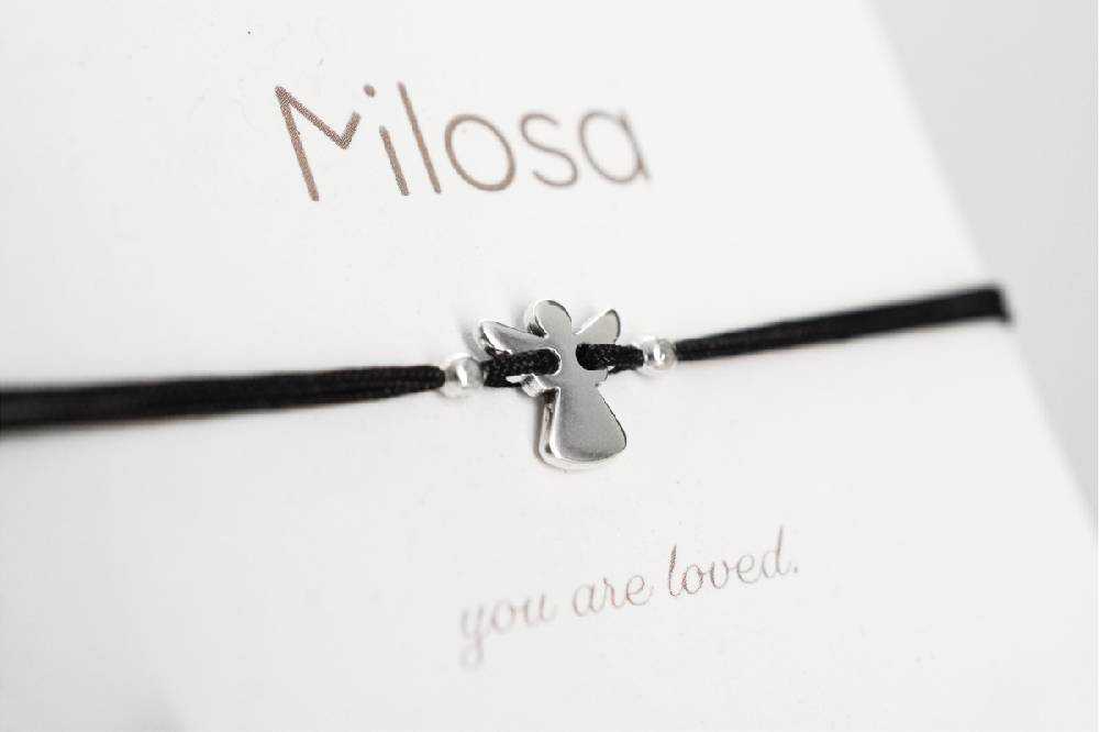 Sadingo Schutzengel Armband für Mädchen (größenverstellbar) Black Friday