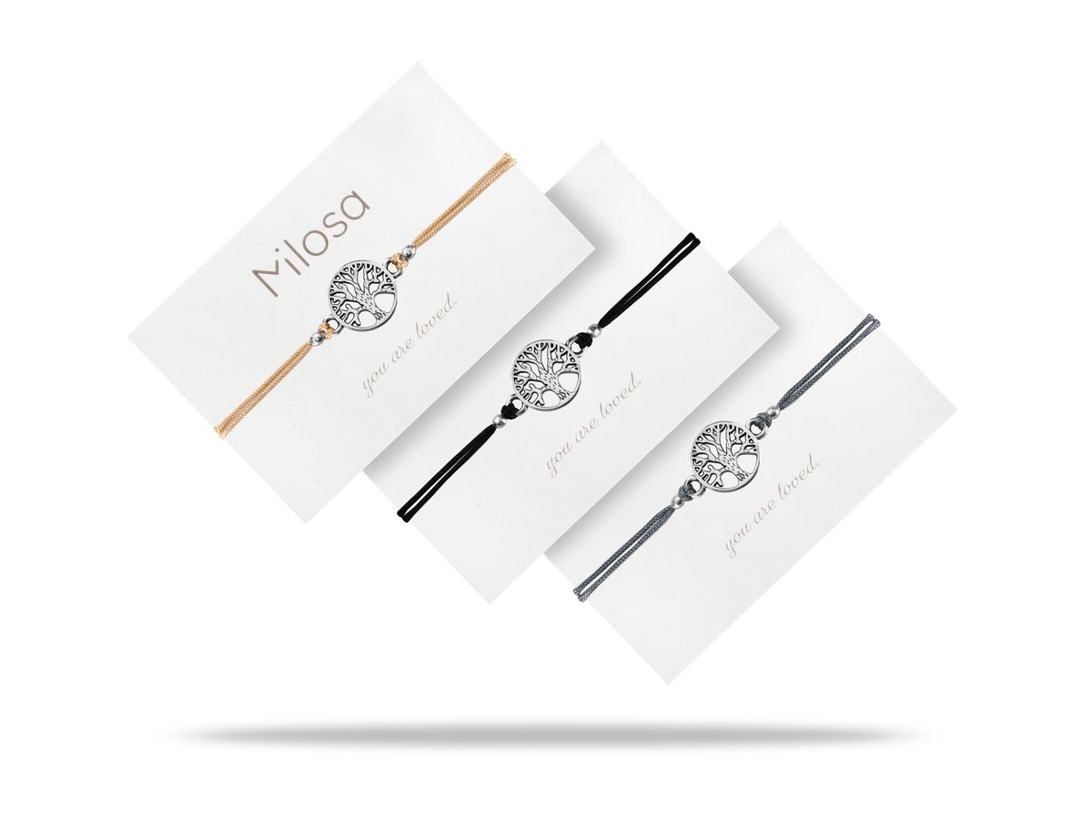 Sadingo Milosa Lebensbaum Armband Damen (verstellbar) Cyber Monday