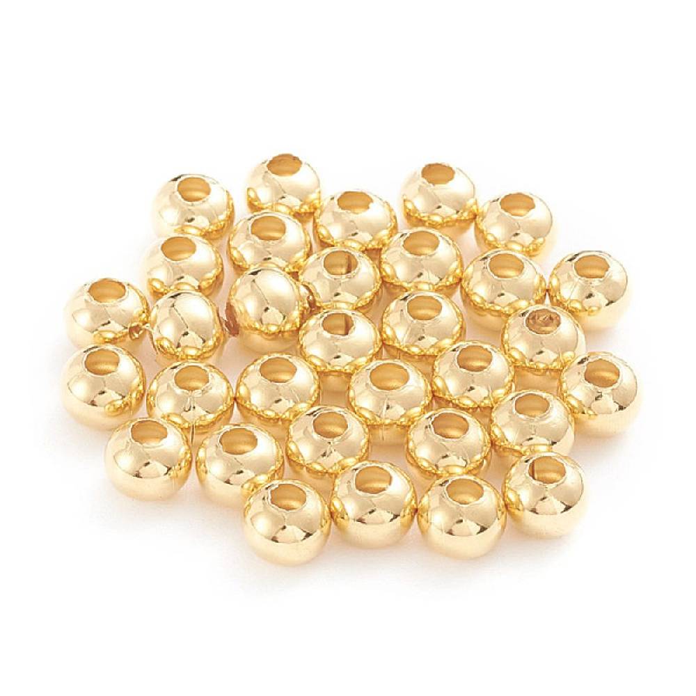 Sadingo Metallperlen | Edelstahl-Perlen in gold Super Rabatt