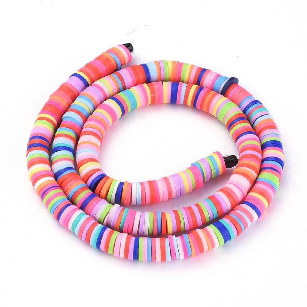 Sadingo Polymer Clay Perlen | 3900 Stk., 6mm, Katsuki Fabrikladen
