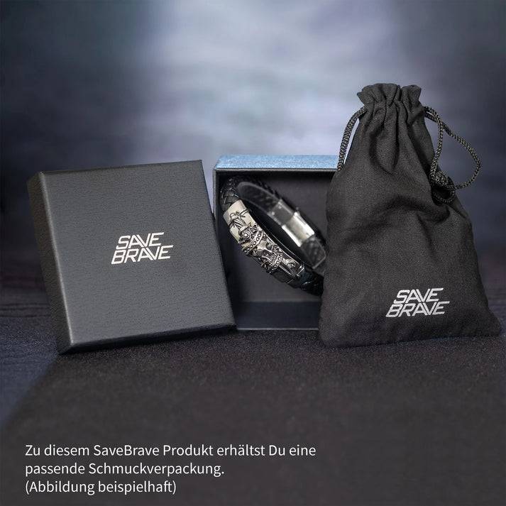 Save Brave Kette Polar mit braunem Tigerauge Rabatte dieses Monats