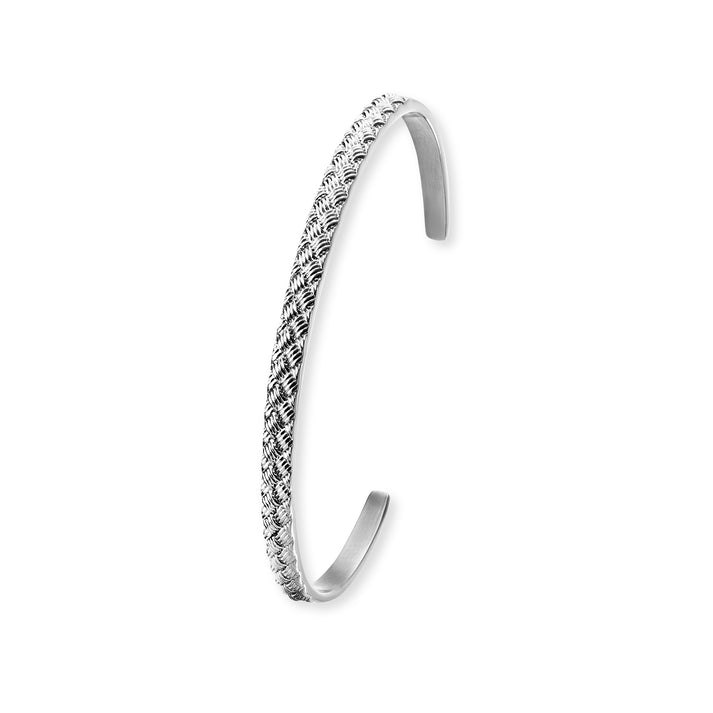 Save Brave Armreif Weave mit glänzendes Webmuster im Angebot