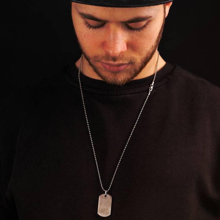 Save Brave Kugelkette Robert mit Dog Tag Anhänger Begrenztes Angebot