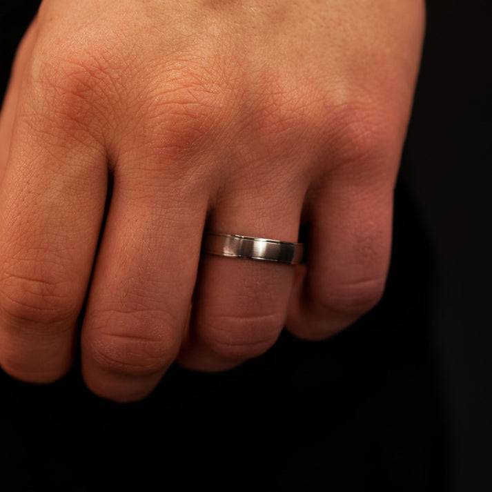 Save Brave Partnerring Adam für Männer - Edelstahl Zeitlich begrenztes Angebot