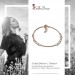Silberdream SilberDream Armband Ringe 925 Silber rosévergoldet Damen 18cm - 21cm SDA1188E Nur noch ein Tag übrig
