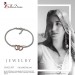 Silberdream SilberDream Armband Doppelherz Rose vergoldet 925er Silber Damen 18cm SDA2158T Speichern exportieren