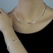 Silberdream SilberDream Armband Line matt/glänzend 925 Sterling Silber 18,5cm SDA452J Im Verkauf