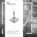 Silberdream SilberDream 925 Charm Weltkugel Armband Anhänger FC3081 Großer Ausverkauf