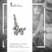 Silberdream SilberDream 925 Charm Widder Sternzeichen Anhänger FC7104 Begrenztes Angebot