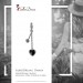 Silberdream SilberDream 925 Charm Zirkonia Herz Ketten Armband Anhänger FC4102 Exklusivangebot