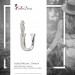 Silberdream SilberDream 925 Charm Buchstabe U Silber Armband Anhänger FC70U Cyber Monday