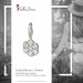 Silberdream SilberDream Silber Charm Schneeflocke Armband Anhänger FC3115 Muttertagsangebot