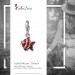 Silberdream SilberDream Glitzer Charm Fisch rot Zirkonia Kristalle Anhänger GSC564R Vatertagsangebot