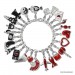 Silberdream SilberDream Glitzer Charm Gespenst schwarz Zirkonia Kristalle GSC584S Valentinstagsangebot