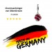 Silberdream SilberDream Charm Zirkonia Kugel rot Armband Anhänger FC200R Heißer Verkauf