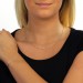 Silberdream SilberDream Collier Kette gedreht Rose vergoldet 925 Silber 45cm SDK22145E Super Sparpreis