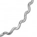 Silberdream SilberDream Collier Kette Welle 925 Sterling Silber 44,5cm Halskette SDK448J Letzte 3 Tage