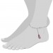 Silberdream SilberDream 25,5cm Fußkette Flipflop rosa 925er Silber SDF022A Bis zu 50% Rabatt