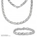 Silberdream SilberDream Collier Kette Zopf 925er Silber 44,5cm Damen Halskette SDK438J Super Rabatt