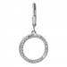 Silberdream SilberDream Ohrhänger Round Zirkonia weiß 925 Silber Ohrring SDO4428W Kostenloser Versand