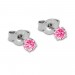 Silberdream SilberDream Ohrstecker 3er Zirkonia weiß, lila, rosa 925 Silber Ohrring SDS808 Limitierter Zeitrabatt