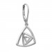 Silberdream SilberDream Ohrhänger Dreiecke 925 Sterling Silber Damen Ohrring SDO4314J Fabrik Onlineshop