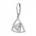 Silberdream SilberDream Ohrhänger Dreiecke 925 Sterling Silber Damen Ohrring SDO4314J Fabrik Onlineshop