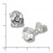 Silberdream SilberDream Ohrringe Zirkonia weiß 6mm rund Silber Ohrstecker SDO716W Fabrikpreis