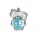 Silberdream SilberDream Ohrringe Kugel hellblau 925 Silber Ohrstecker SDO533H Günstig kaufen