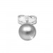 Silberdream SilberDream Ohrringe Kugel 5mm matt 925er Silber Ohrstecker SDO5545 Flash Sale