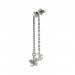 Silberdream SilberDream Ohrstecker Ohrhänger Blümchen glänzend 925 Silber SDO6714J Online Shopping