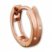 Silberdream GoldDream Creole Rose 333 Roségold Ohrring Echtschmuck GDO5111E Preisnachlass