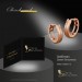 Silberdream GoldDream Creole Rose 333 Roségold Ohrring Echtschmuck GDO5111E Preisnachlass