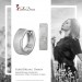 Silberdream SilberDream Creole Brushed 1,5cm 925er Sterling Silber Damen Ohrringe SDO4420J Saisonschlussverkauf