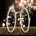Silberdream SilberDream Creole Diamantschliff 4cm 925 Sterling Silber Damen Ohrring SDO67364 Cyber Monday