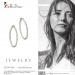 Silberdream SilberDream Creole Diamantschliff 4cm 925 Sterling Silber Damen Ohrring SDO67364 Cyber Monday