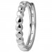 Silberdream SilberDream Creole Dots 2,1cm 925 Sterling Silber Damen Ohrringe SDO4433J Osterangebot